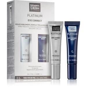 MartiDerm Platinum korekční péče na oční okolí 2x10 ml