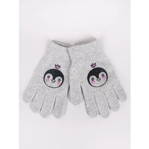 Yoclub Kids's Gloves RED-0119G-AA5A-002