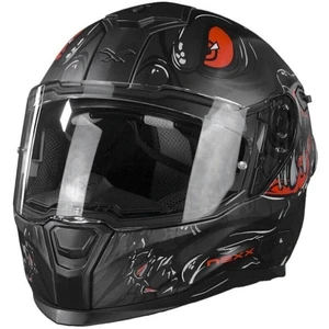 Nexx SX.100R Abisal Black/Red MT S Casco