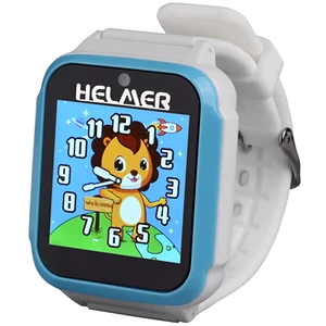 Inteligentné hodinky Helmer KW 801 dětské modré (Helmer KW 801... Chytré hodinky 1.54" TFT LCD 240 x 240,  čas,  krokoměr,  Bluetooth 5.0,  výdrž bate