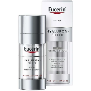 Eucerin Noční obnovující a vyplňující sérum Hyaluron Filler (Night Peeling & Serum) 30 ml