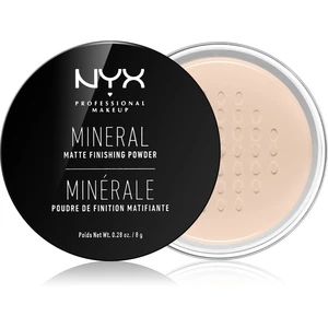 NYX Professional Makeup Mineral Finishing Powder minerální pudr odstín Light/Medium 8 g