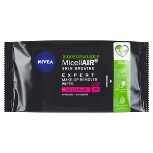 Nivea Micelární odličovací ubrousky MicellAir Expert (Make-Up Remover Wipes) 20 ks