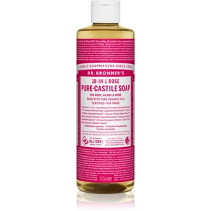 Dr. Bronner’s Rose tekuté univerzální mýdlo 475 m