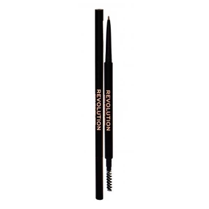 Makeup Revolution Precise Brow Pencil precízna ceruzka na obočie s kefkou odtieň Brown 0.05 g