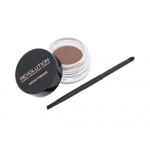 Makeup Revolution Brow Pomade pomáda na obočí odstín Soft Brown 2.5 g