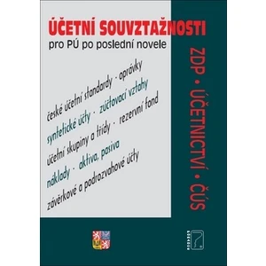 Účetní souvztažnosti - Souvztažnosti, ČÚS, Syntetické účty, Zákon o dani z příjmů, Zákon o účetnictví