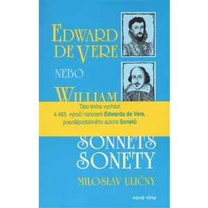 Sonnets / Sonety - William Shakespeare, Jaromír Gál, Tomáš Kropáček, Edward de Vere
