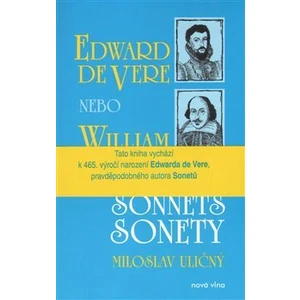 Sonnets / Sonety - William Shakespeare, Jaromír Gál, Tomáš Kropáček, Edward de Vere