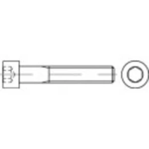 Šrouby s válcovou hlavou Toolcraft, vnitřní šestihran, DIN 912, M 5 x 12 mm, 8.8, gal. Zn, 100 ks