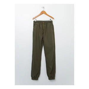 Koton Elastic Waist Skinny Leg Khaki Boys' Trousers