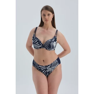 Dagi Bikini Bottom - Dark blue - Striped