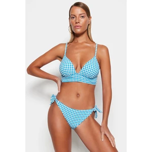 Trendyol Bikini Top - Multicolor - Plaid