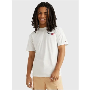 White Men's T-Shirt Tommy Jeans - Men