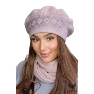 Dámský baret Kamea Kamea_Beret_K.22.045.09_Pink