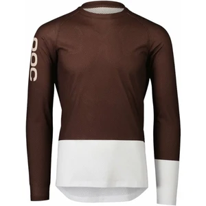 POC MTB Pure LS Jersey Axinite Brown/Hydrogen White 2XL