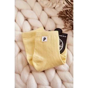 Youth classic striped socks Yellow