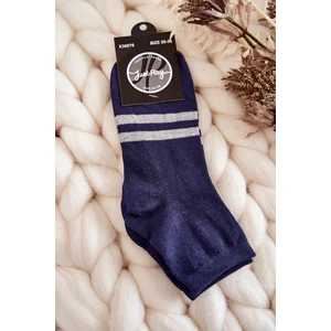 Women's Cotton Ankle Socks navy blue