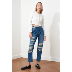 Női farmernadrág Trendyol High Waist