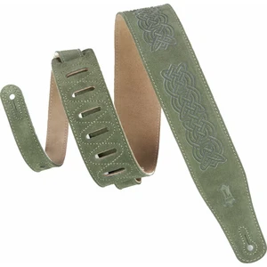 Levys MS26CK Bőr gitár heveder Green