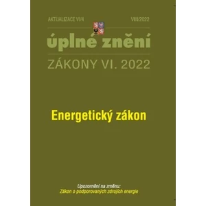 Aktualizace VI/4 2022 Energetický zákon