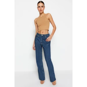 Trendyol Blue High Waist 90's Wide Leg Jeans