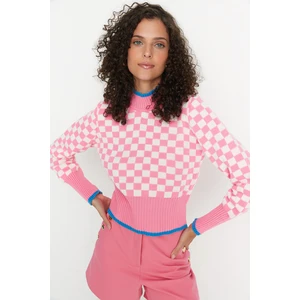 Trendyol Sweater - Pink - Regular fit