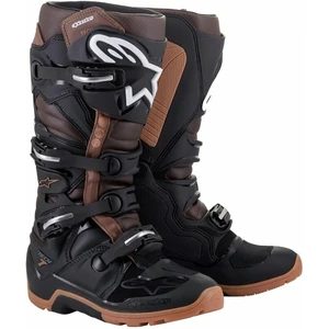 Alpinestars Tech 7 Enduro Boots Black/Dark Brown 40,5 Topánky