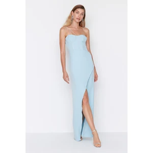 Trendyol Stone Strap Evening Dress