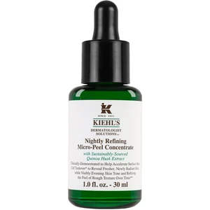 Kiehl's Dermatologist Solutions Nightly Refining Micro-Peel Concentrate rozjasňující noční peelingová péče pro všechny typy pleti včetně citlivé 30 ml