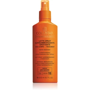 Collistar Special Perfect Tan Supertanning Moisturizing Milk Spray mléko na opalování ve spreji SPF 15 200 ml