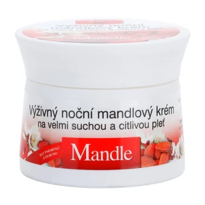 Bione Cosmetics Almonds výživný nočný krém pre veľmi suchú a citlivú pleť 51 ml