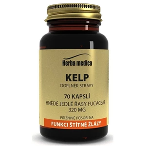 HerbaMedica Kelp - jod z mořského kelpu 60 kapslí