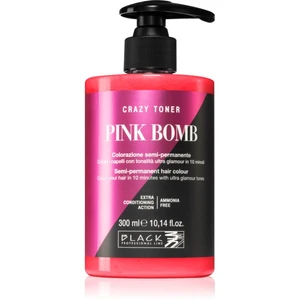 Barevný toner na vlasy Black Professional Crazy Toner - Pink Bomb (růžový) (154014) + DÁREK ZDARMA