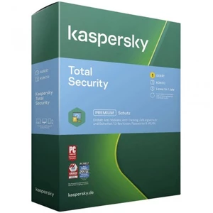 Antivírus Kaspersky Total Security 1 x 1 rok
