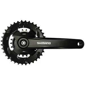 Shimano FC-MT101-2 Crankset 2x9-Speed 175mm 36/22T Black