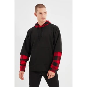 Trendyol Black Men's Sweatshirt