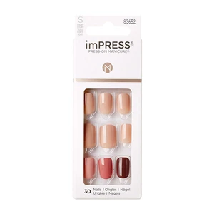 KISS Samolepící nehty imPRESS Nails Before Sunset 30 ks