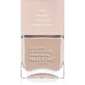 Nails Inc. Caught in the nude lak na nehty odstín South Beach 14 ml