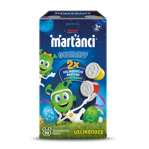 WALMARK Marťánci gummy VELIKONOCE 50 tablet + DÁREK razítka