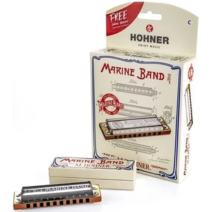 Hohner 125th Anniversary Marine Band C Armonica a Bocca Diatonica