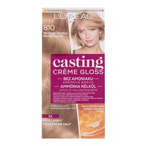 Barvící krém bez amoniaku Loréal Casting Créme Gloss - 810 vanilková zmrzlina - L’Oréal Paris + DÁREK ZDARMA