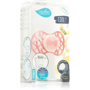 Nuvita Cool Orthodontic 6m+ dudlík Flamingo night 1 ks