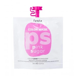Fanola Color Mask 30 ml barva na vlasy pro ženy Pink Sugar na barvené vlasy; na všechny typy vlasů