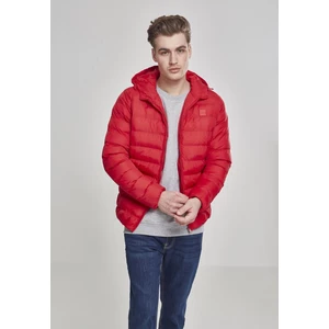 Basic Bubble Jacket fire red