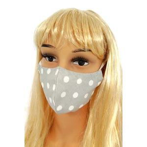 Cotton veil with Numoco polka dots