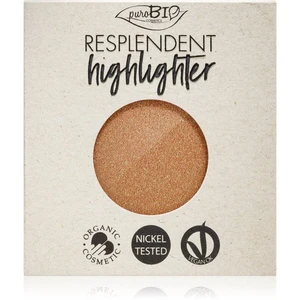 puroBIO Cosmetics Resplendent Highlighter krémový rozjasňovač náhradná náplň odtieň 03 Copper 9 g