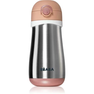 Beaba Stainless Steel Bottle With Handle termohrnek Old Pink 350 ml