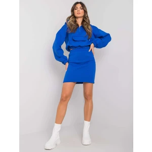 Dark blue set with Emilie skirt