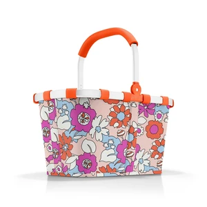 Nákupní košík Reisenthel Carrybag Frame Florist peach